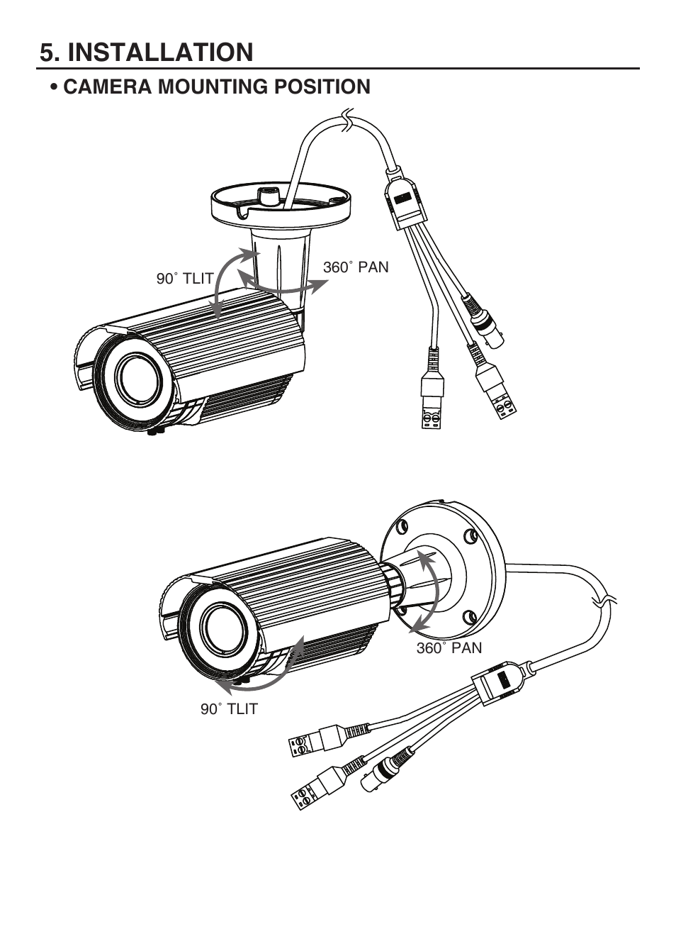 Installation | KT&C KPC-HDN722M User Manual | Page 9 / 18