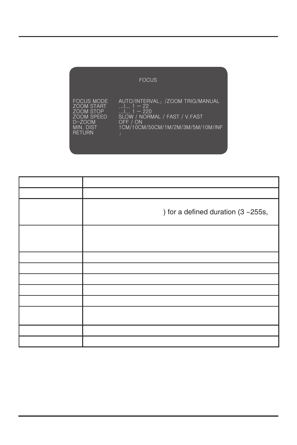 3 camera setup, 1 focus | KT&C KPC-ZAK220 User Manual | Page 17 / 28