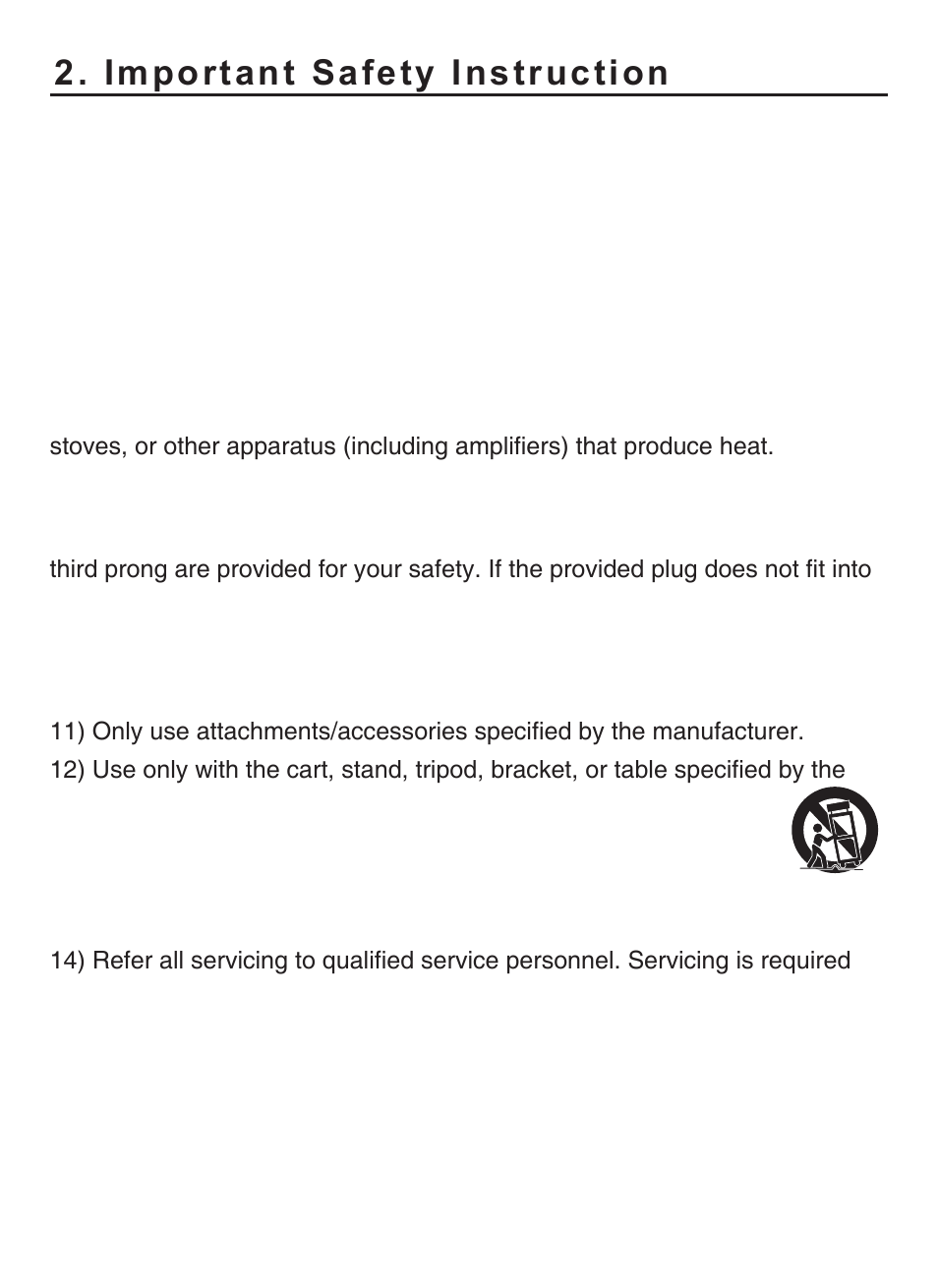 Important safety instruction | KT&C KPC-LP751NU User Manual | Page 5 / 17