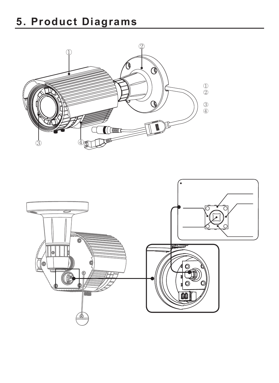 Product diagrams | KT&C KPC-LP751NU User Manual | Page 7 / 17