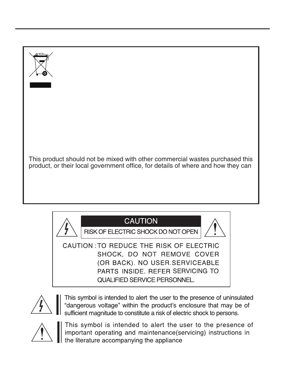 Cautions | KT&C KPC-VNE101NUV8 User Manual | Page 5 / 15