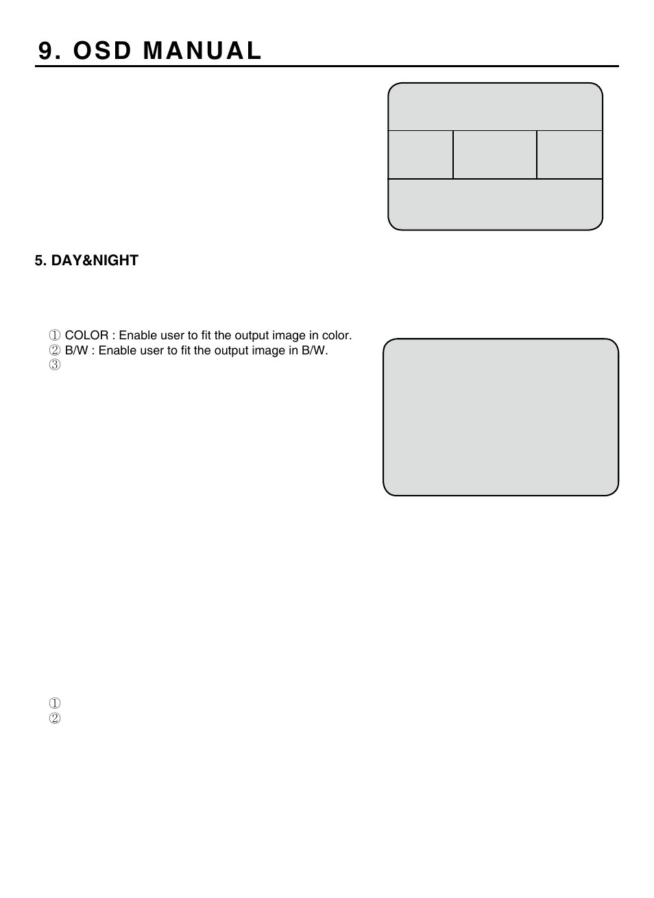 Osd manual | KT&C KPC-N751NU User Manual | Page 20 / 28