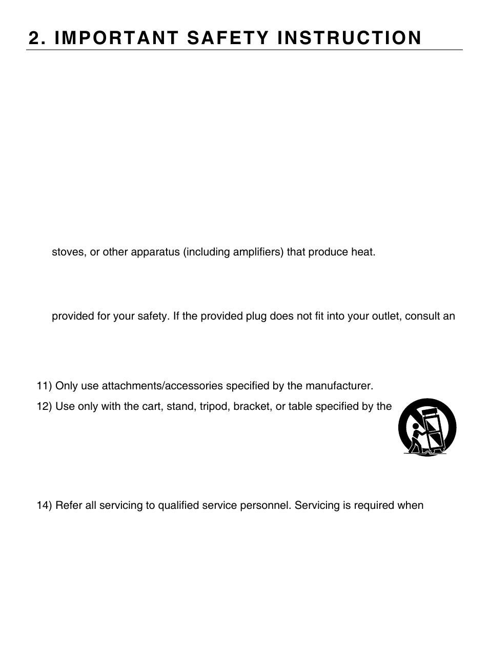 Important safety instruction | KT&C KPC-N751NU User Manual | Page 6 / 28