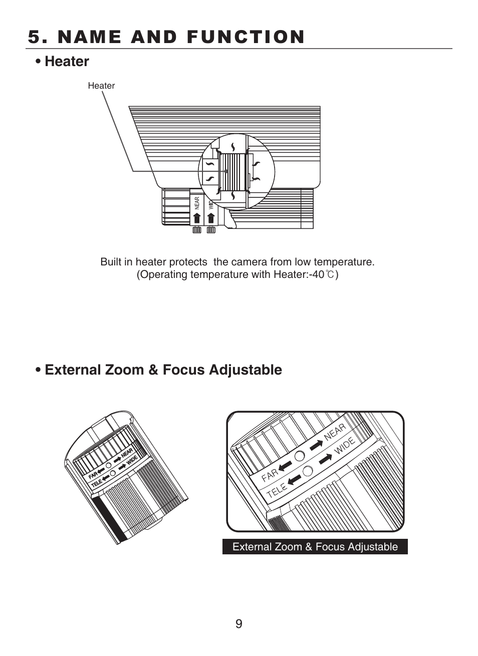 Name and function | KT&C KPC-N701NU8 User Manual | Page 34 / 49