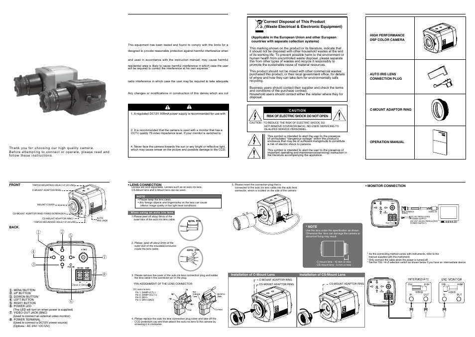 KT&C KPC-DN6360 User Manual | 2 pages