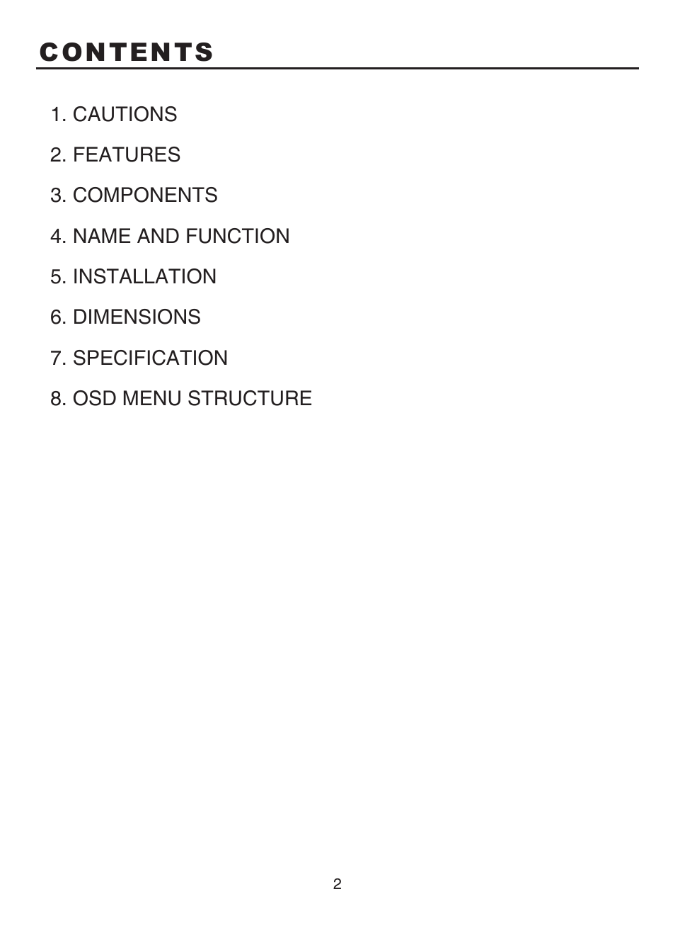 KT&C KPC-BSP6300U User Manual | Page 2 / 15
