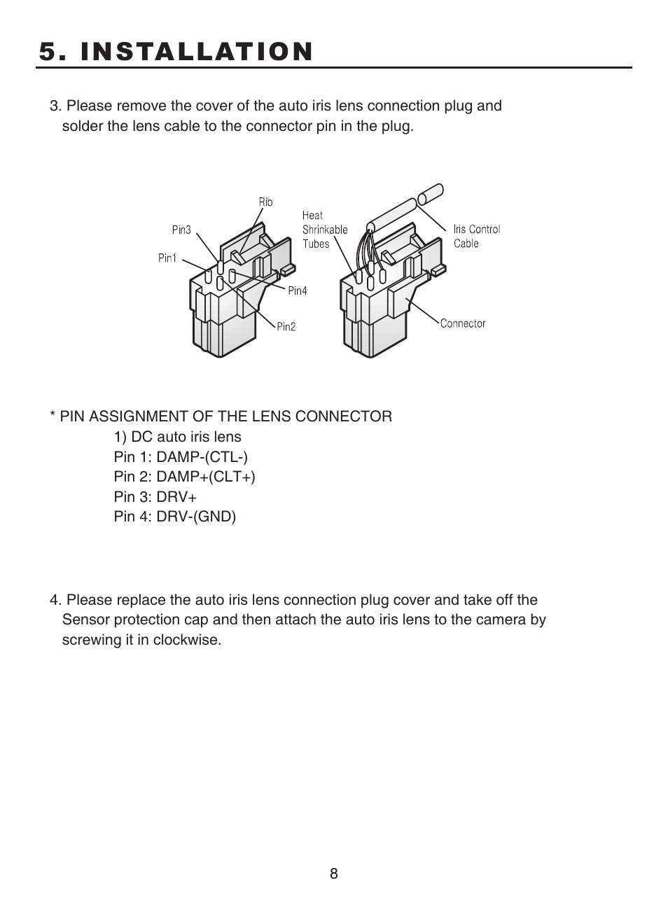 Installation | KT&C KPC-BSP6300U User Manual | Page 8 / 15