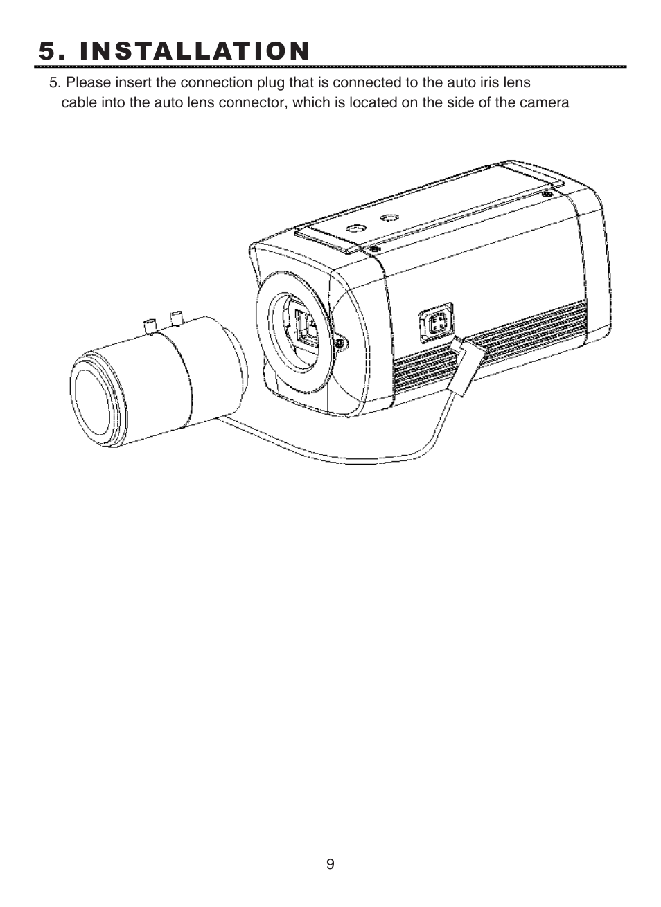 Installation | KT&C KPC-BSP6300U User Manual | Page 9 / 15