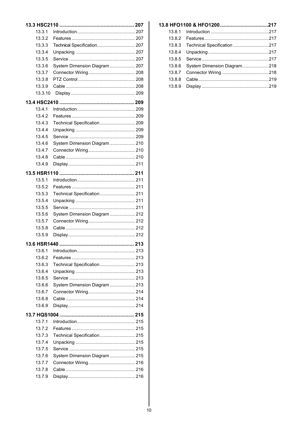 KT&C KVR-0412H User Manual | Page 10 / 219