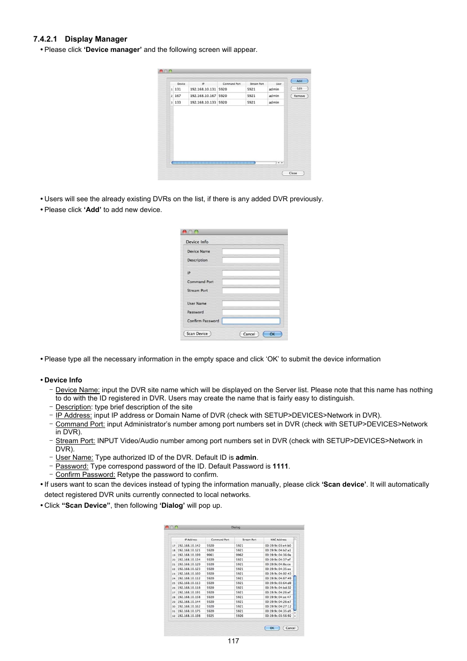 KT&C KVR-0412H User Manual | Page 117 / 219