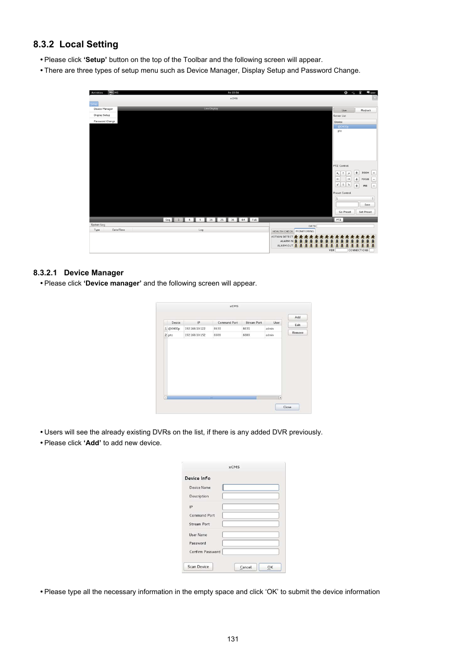 2 local setting | KT&C KVR-0412H User Manual | Page 131 / 219
