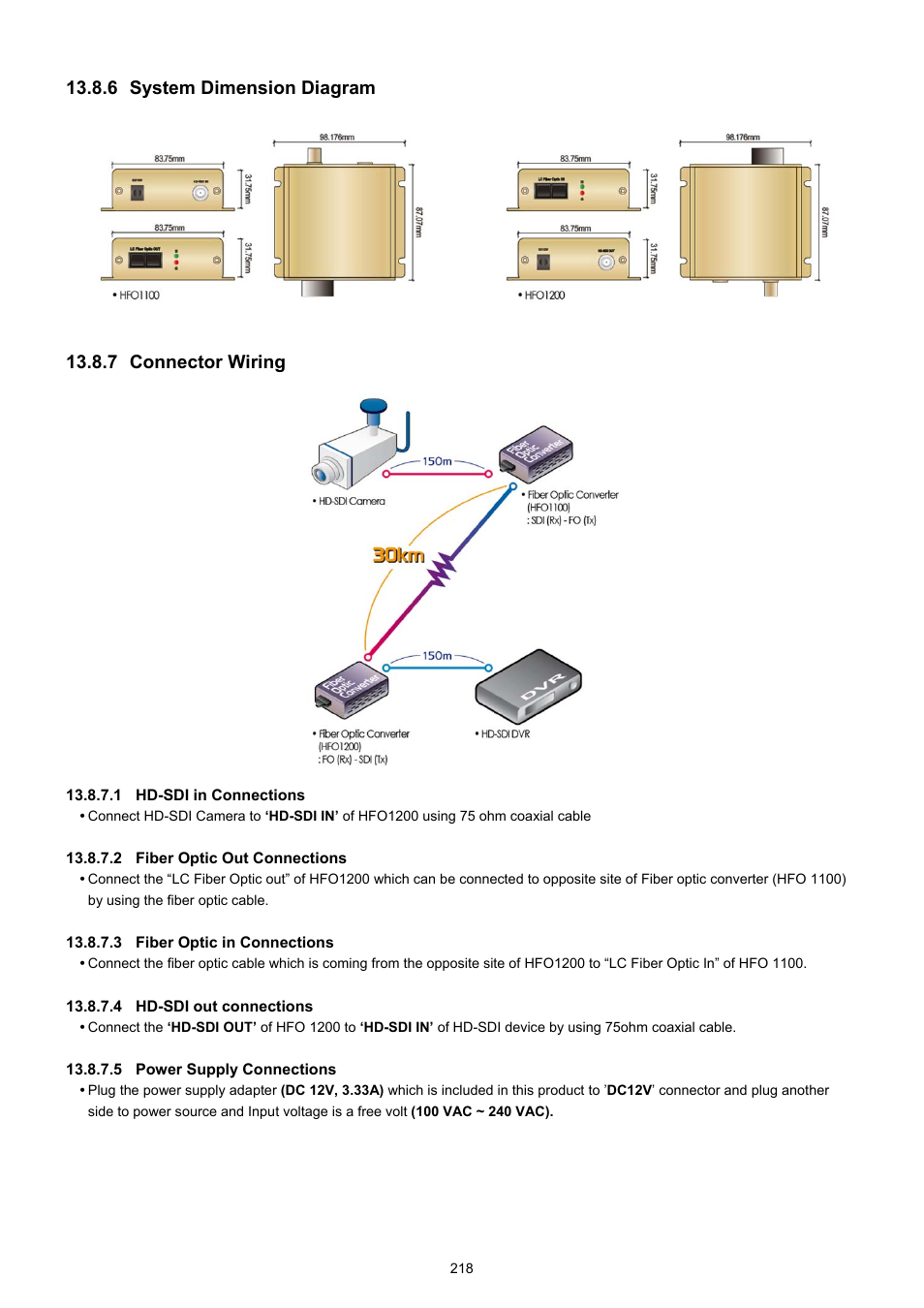 KT&C KVR-0412H User Manual | Page 218 / 219