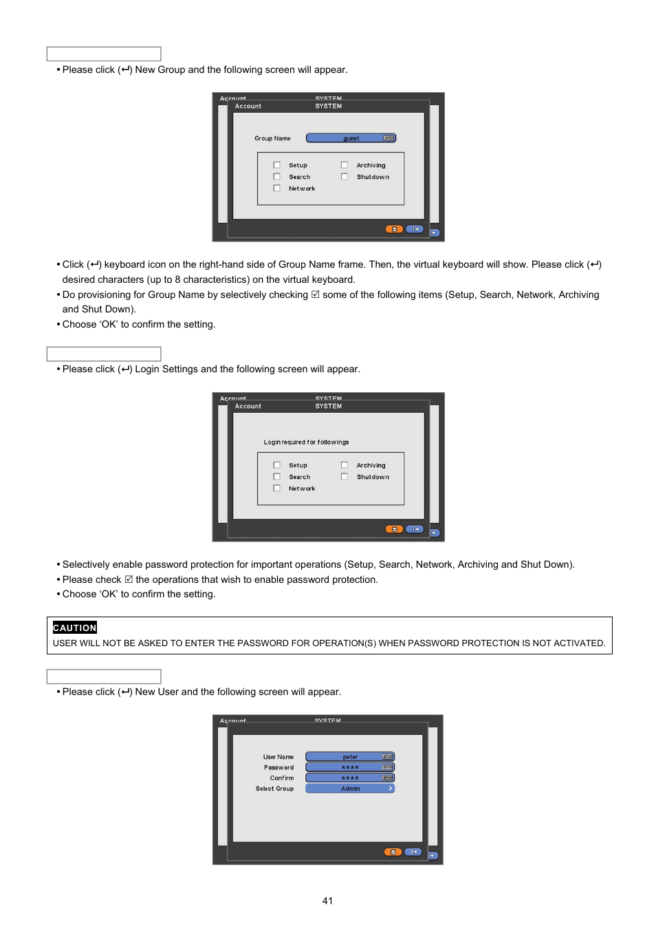 KT&C KVR-0412H User Manual | Page 41 / 219