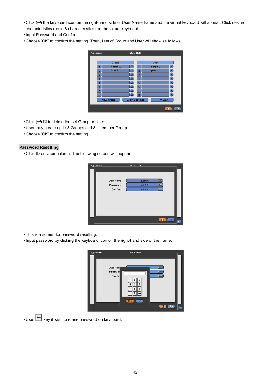 KT&C KVR-0412H User Manual | Page 42 / 219
