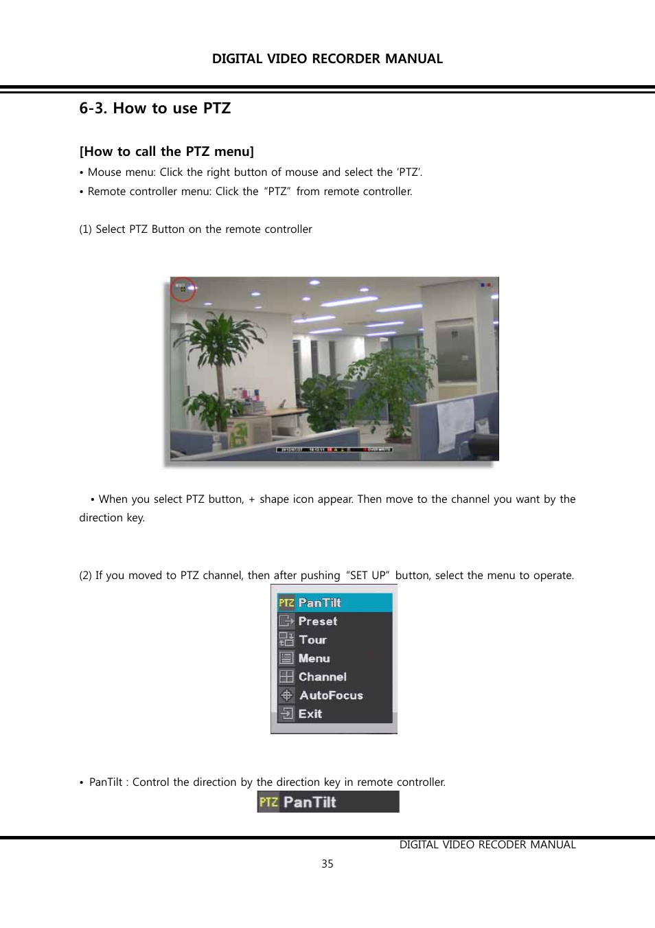 3. how to use ptz | KT&C K9-s Series User Manual | Page 35 / 73