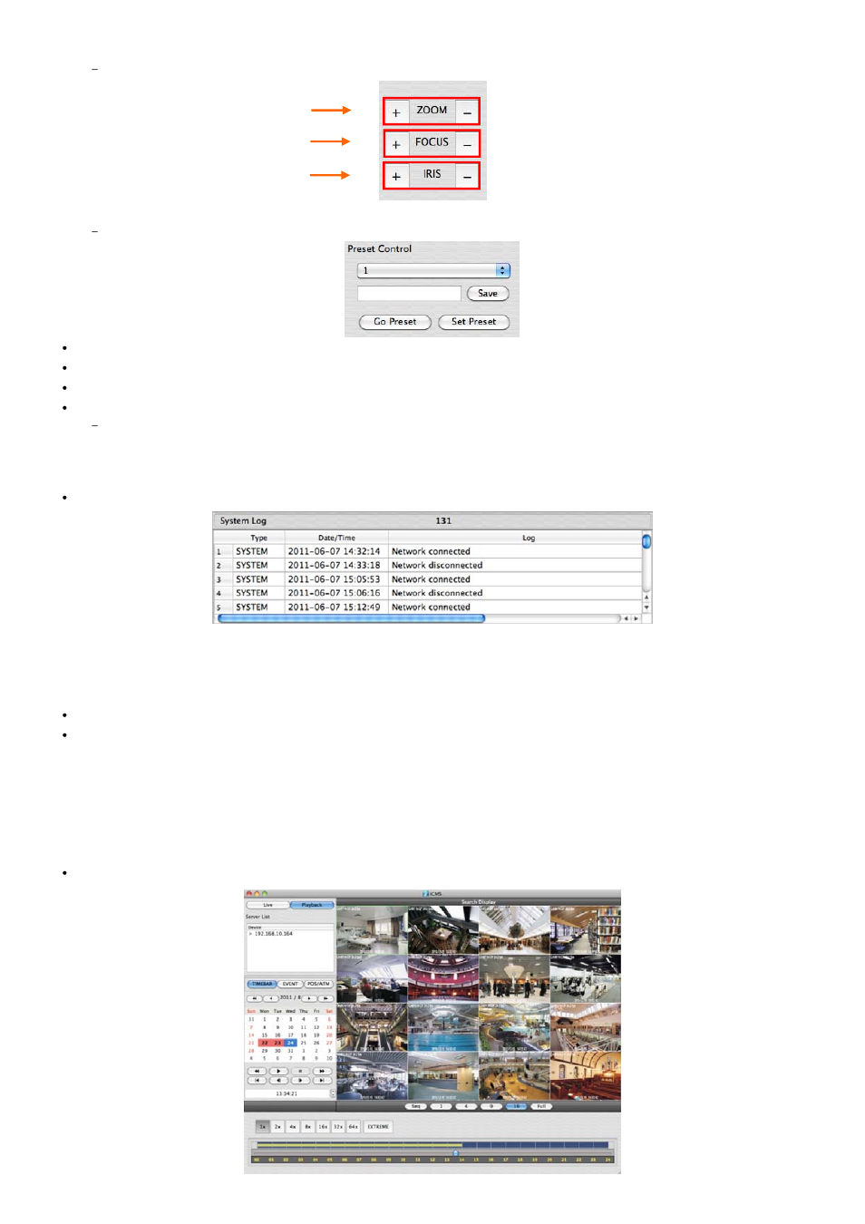 6 search mode, 5 system log, 1 date/time search | KT&C KVR-1601S User Manual | Page 117 / 192