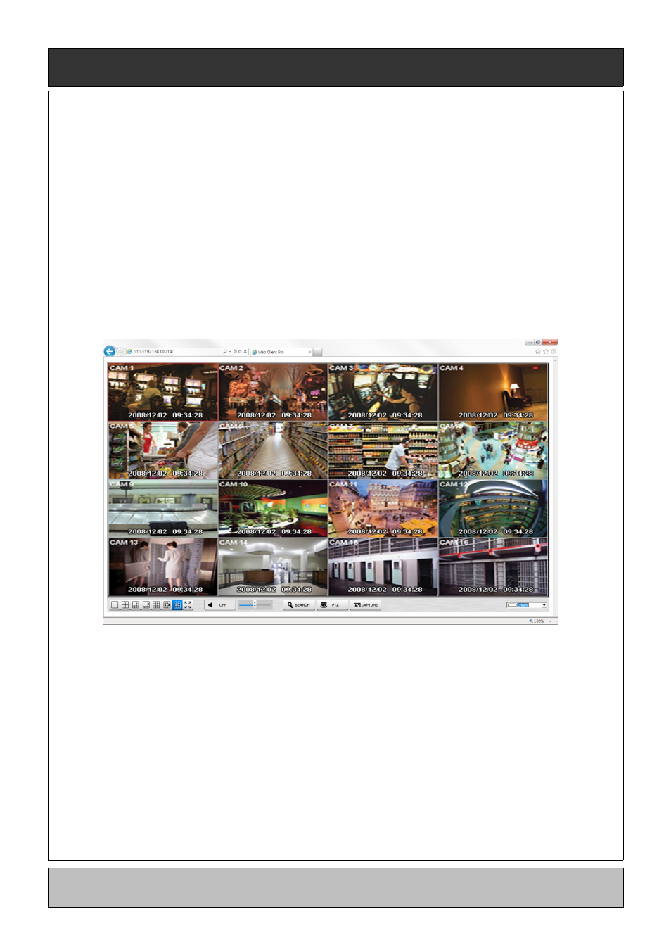 User`s manual, Cms web client pro | KT&C KVR-1601S User Manual | Page 135 / 192