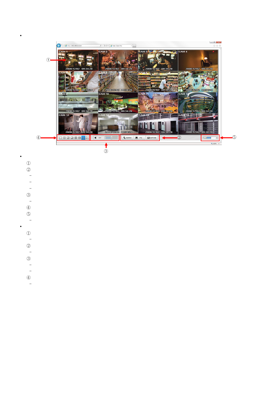 3 live display | KT&C KVR-1601S User Manual | Page 137 / 192