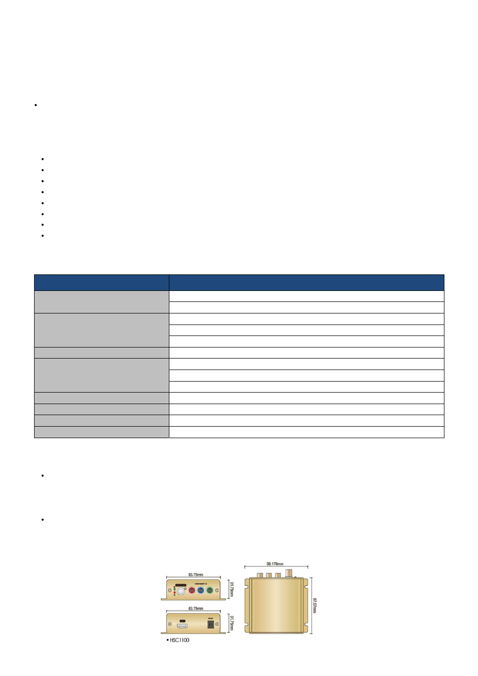 Hd-sdi video signal accessories | KT&C KVR-1601S User Manual | Page 177 / 192