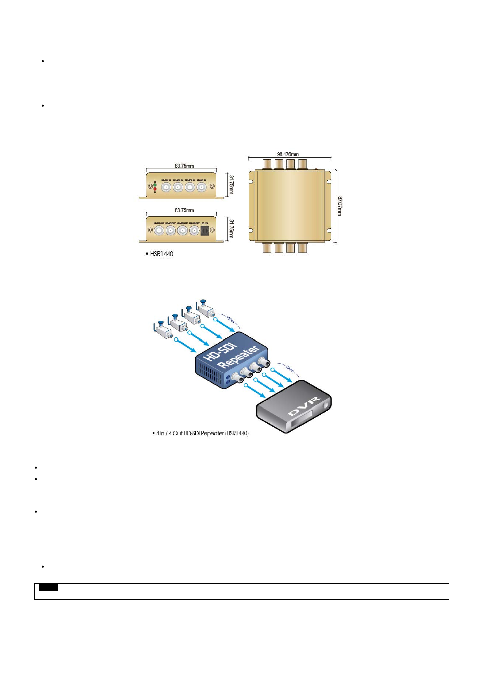 4 unpacking, 5 service, 6 system dimension diagram | 7 connector wiring, 8 cable | KT&C KVR-1601S User Manual | Page 187 / 192