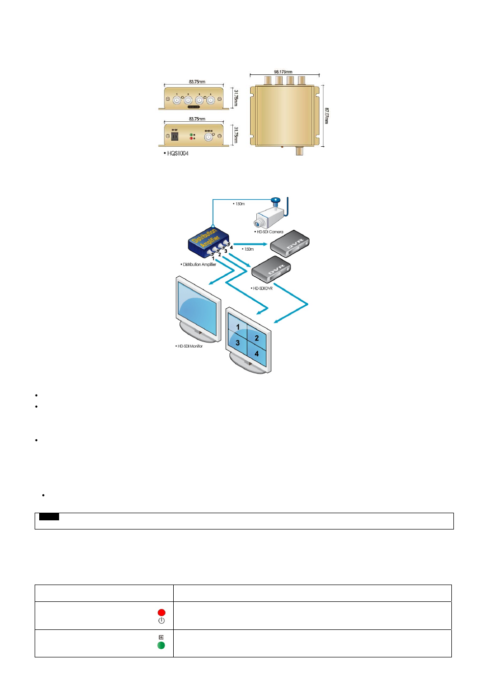 6 system dimension diagram, 7 connector wiring, 8 cable | 9 display | KT&C KVR-1601S User Manual | Page 189 / 192