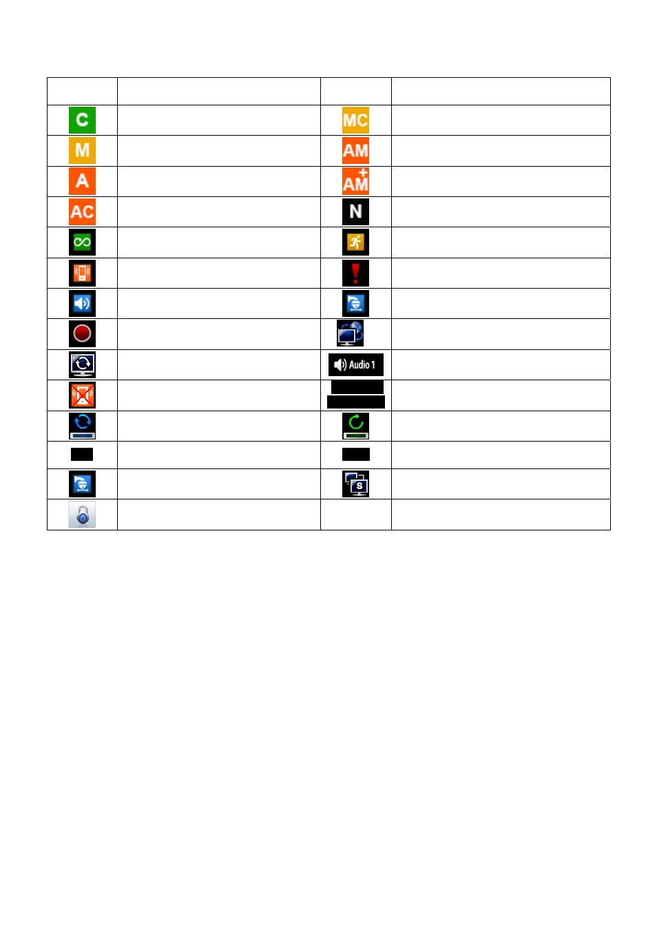 6 screen icon | KT&C KVR-1601S User Manual | Page 35 / 192