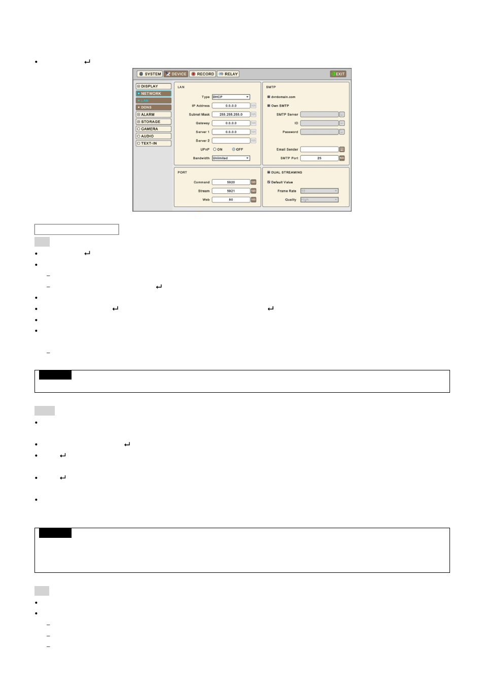 2 network | KT&C KVR-1601S User Manual | Page 47 / 192