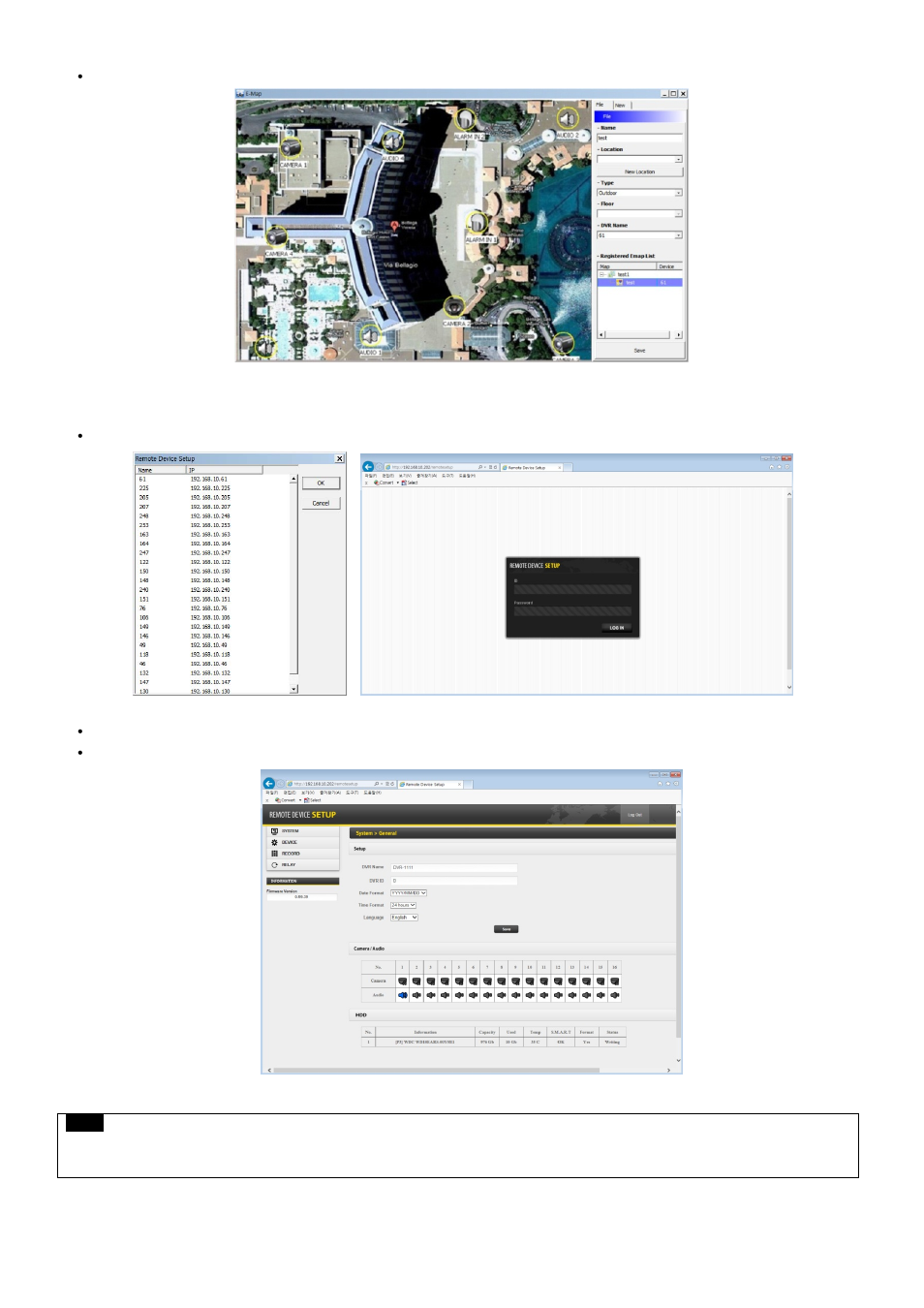 6 remote device setup | KT&C KVR-1601S User Manual | Page 90 / 192