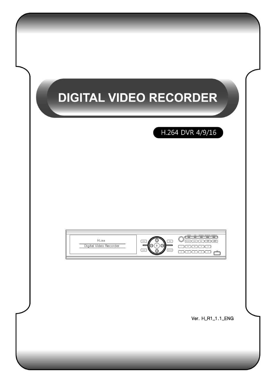 KT&C KVR-H Series User Manual | 58 pages