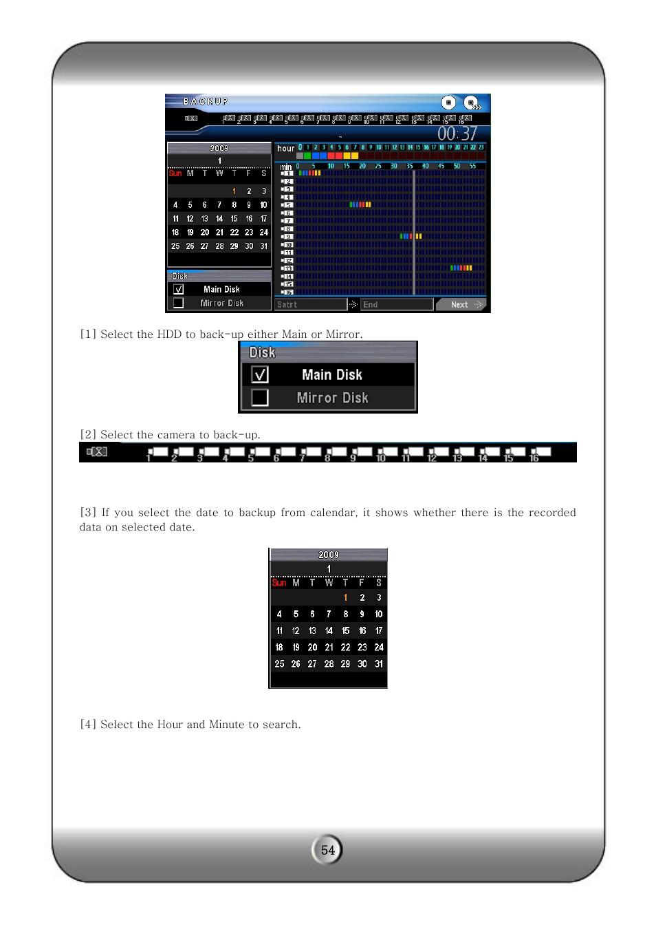 KT&C KVR-H Series User Manual | Page 54 / 58