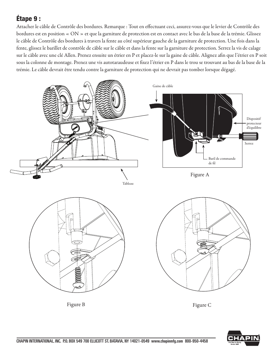 Étape 9 | Chapin 82125 User Manual | Page 24 / 28