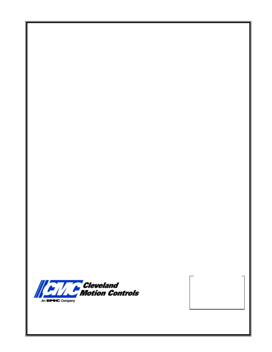 Cleveland Motion Controls ULTRA SERIES CANTILEVER TRANSDUCER CLTSCM REV AA User Manual | 18 pages