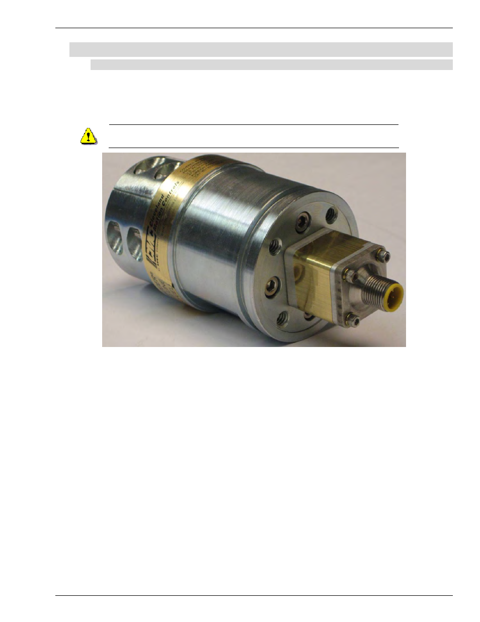 1 product overview, 1 general description, Roduct | Verview | Cleveland Motion Controls ULTRA ISC CARTRIDGE TRANSDUCER REV AA User Manual | Page 9 / 40