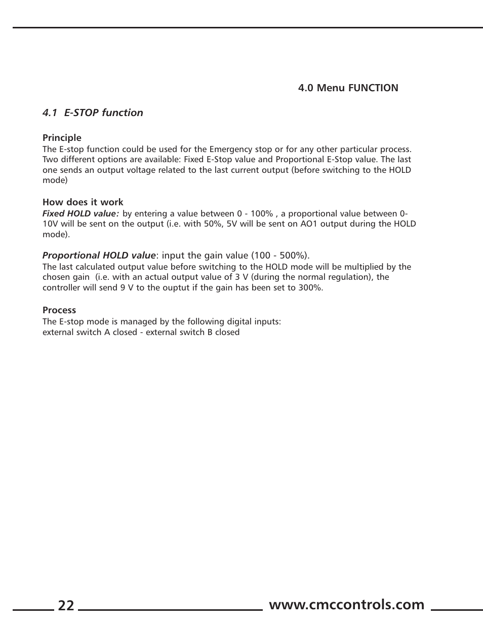 Cleveland Motion Controls Quantum Tension Controller REV A User Manual | Page 22 / 37
