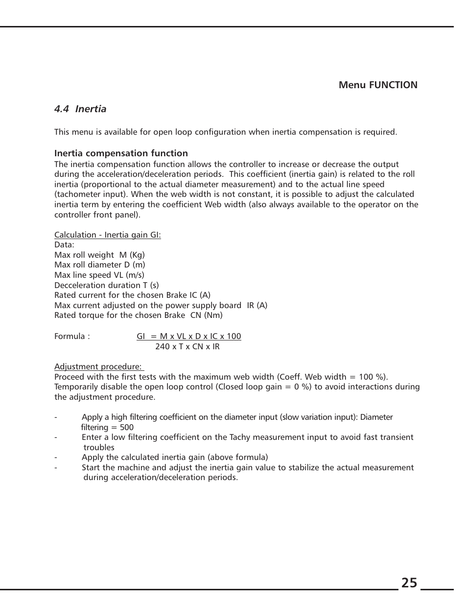 Cleveland Motion Controls Quantum Tension Controller REV A User Manual | Page 25 / 37