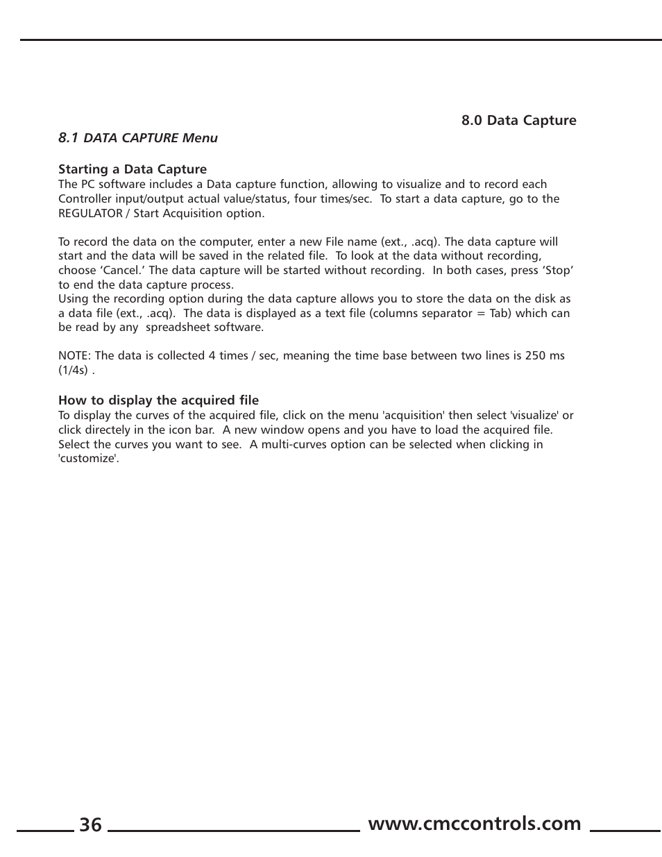 Cleveland Motion Controls Quantum Tension Controller REV A User Manual | Page 36 / 37