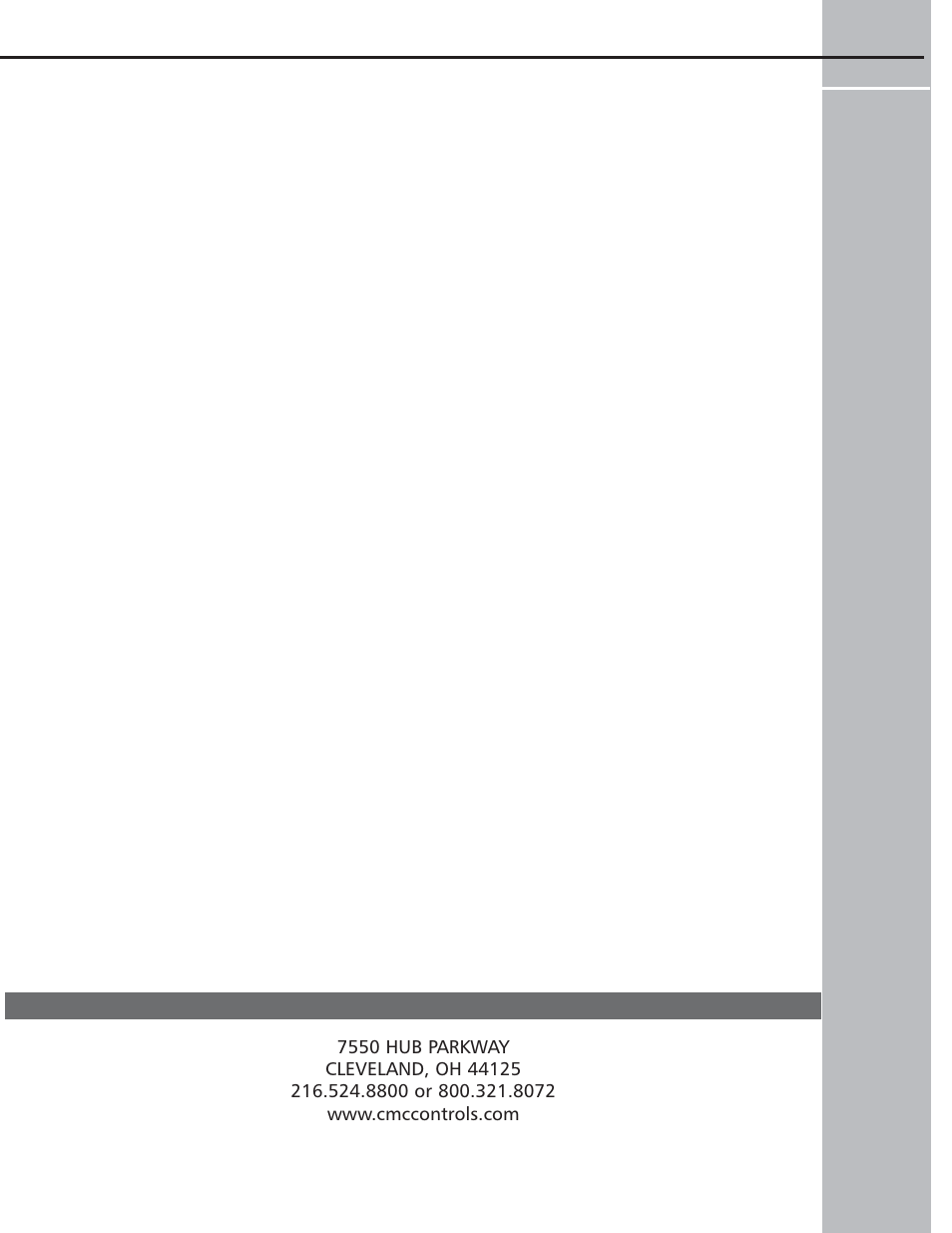 Cleveland Motion Controls Quantum Tension Controller REV A User Manual | Page 37 / 37