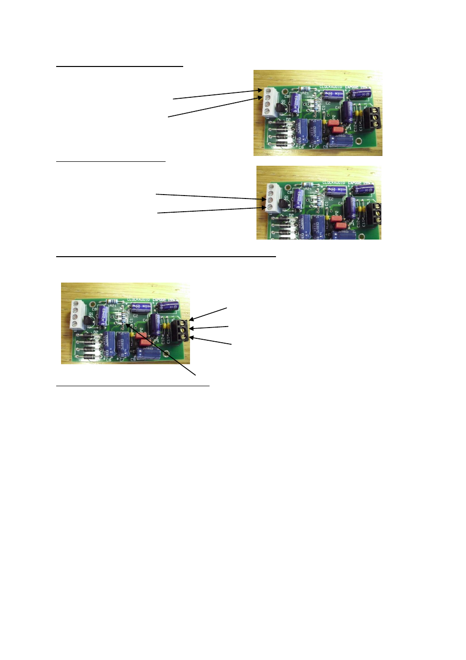 Clock Audio CAP 002 Line preamp User Manual | Page 2 / 3