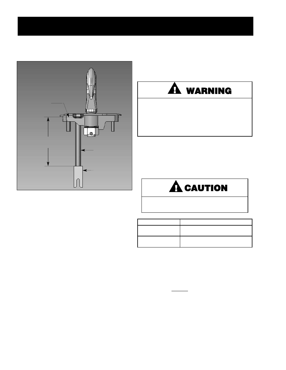 Assembly instructions, Wwa ar rn niin ng g, Cca au ut tiio on n | CM-ET Lodestar User Manual | Page 25 / 48