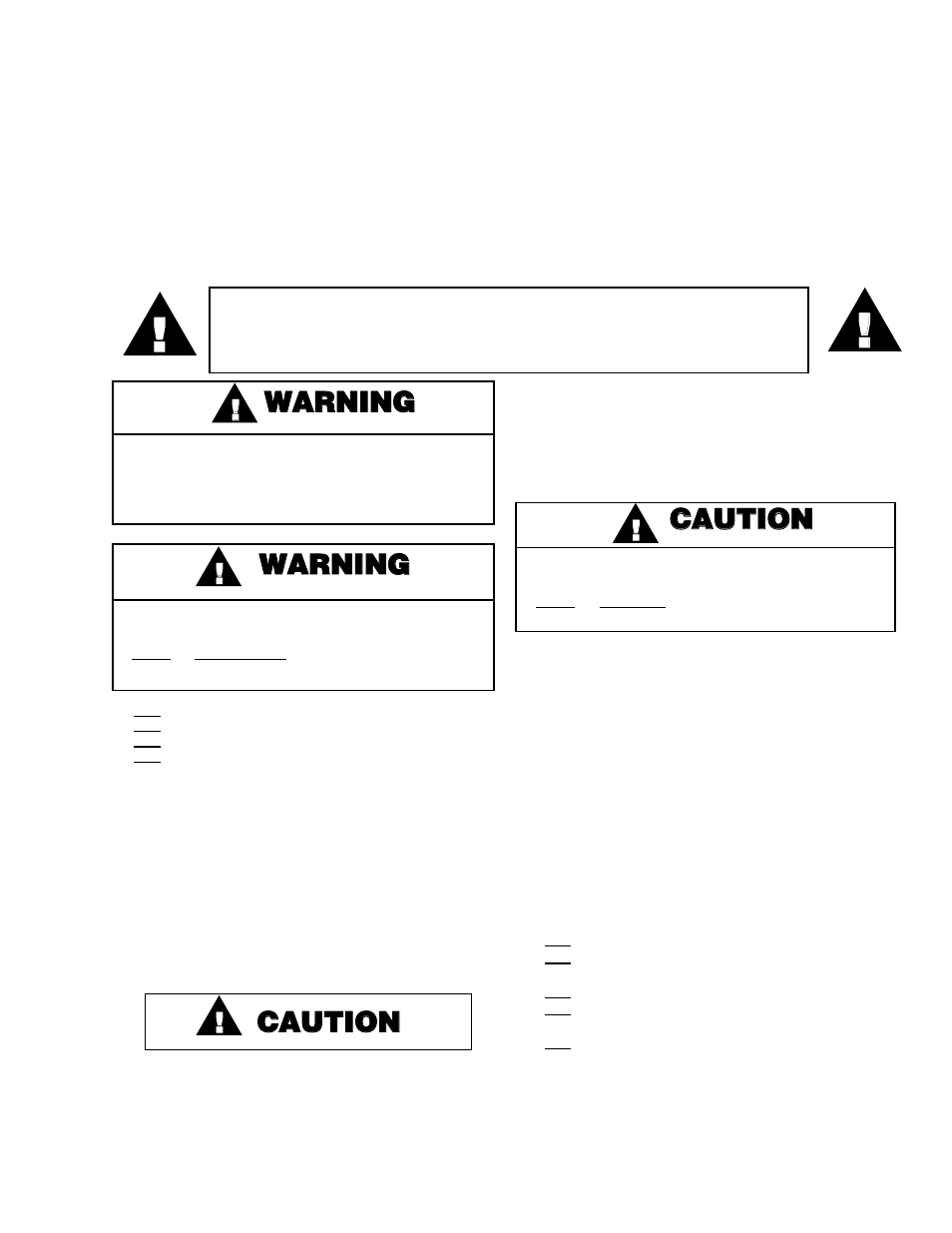 Wwa ar rn niin ng g, Cca au ut tiio on n, C ca au ut tiio on n | CM-ET Lodestar User Manual | Page 4 / 48