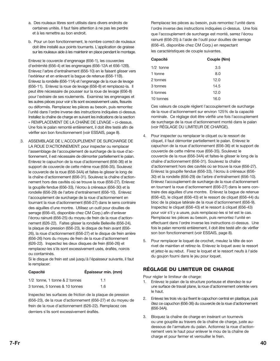 40 7-fr | CM-ET Hurricane 360 User Manual | Page 40 / 48