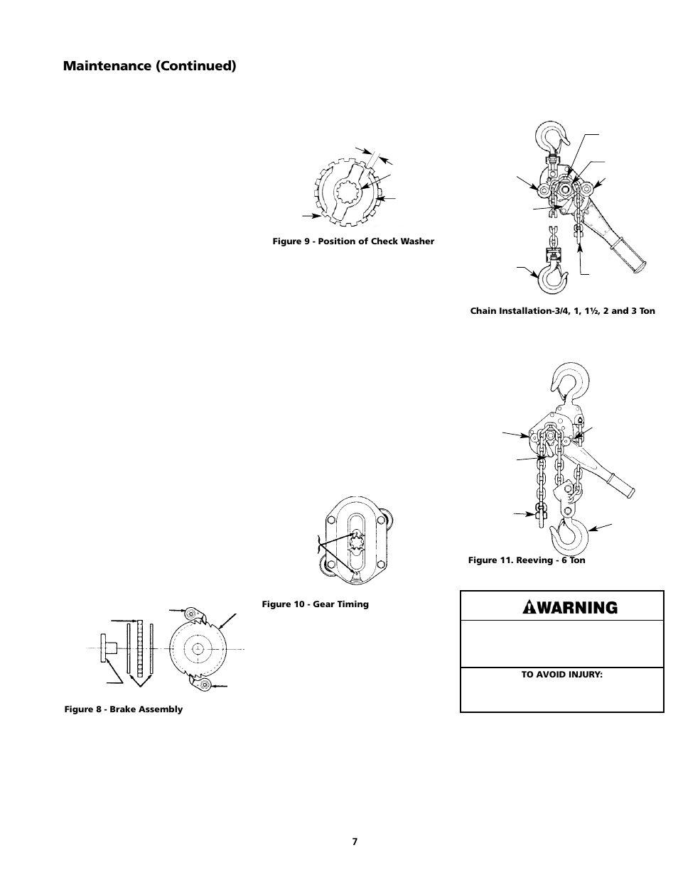 Maintenance (continued) | CM-ET Series 653 User Manual | Page 10 / 42