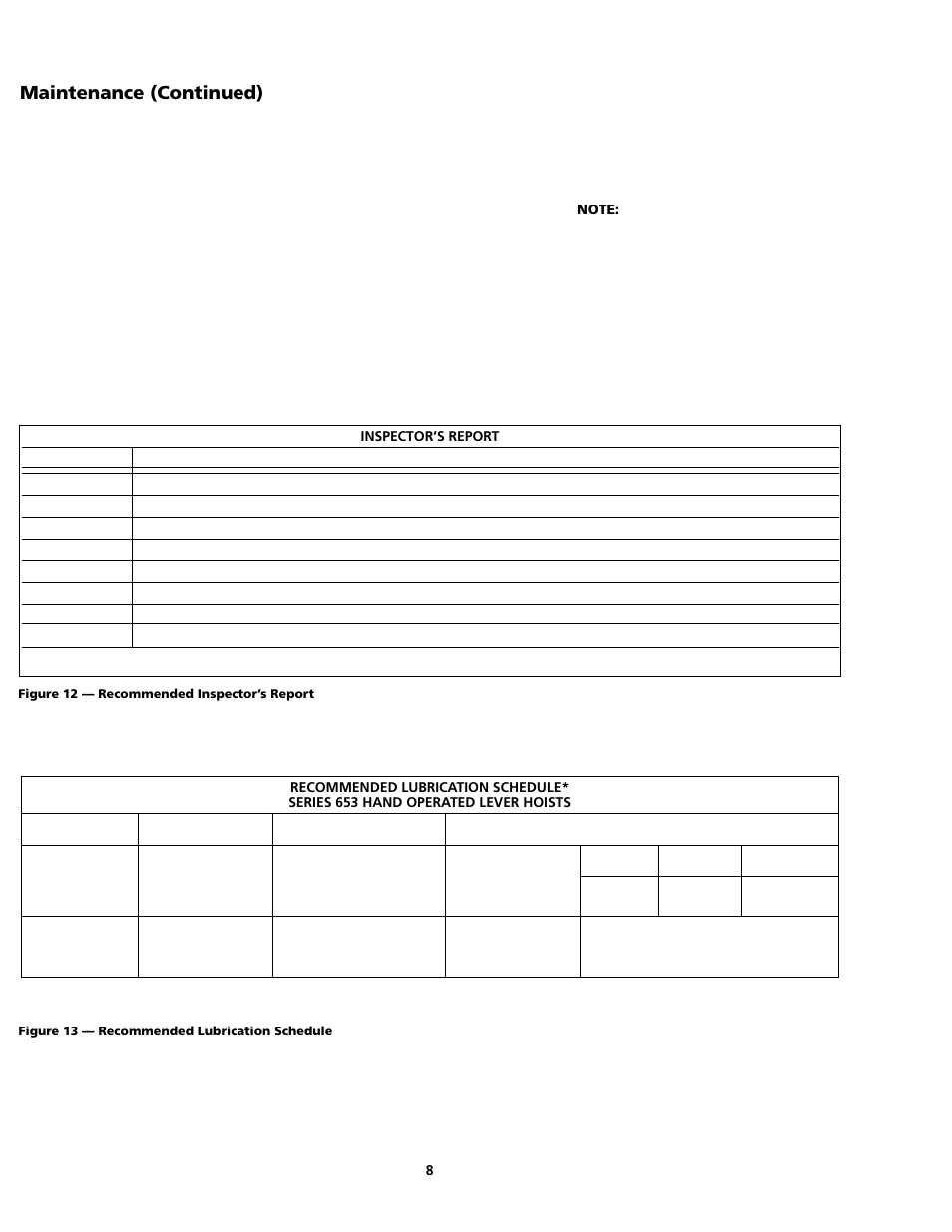 Maintenance (continued) | CM-ET Series 653 User Manual | Page 11 / 42