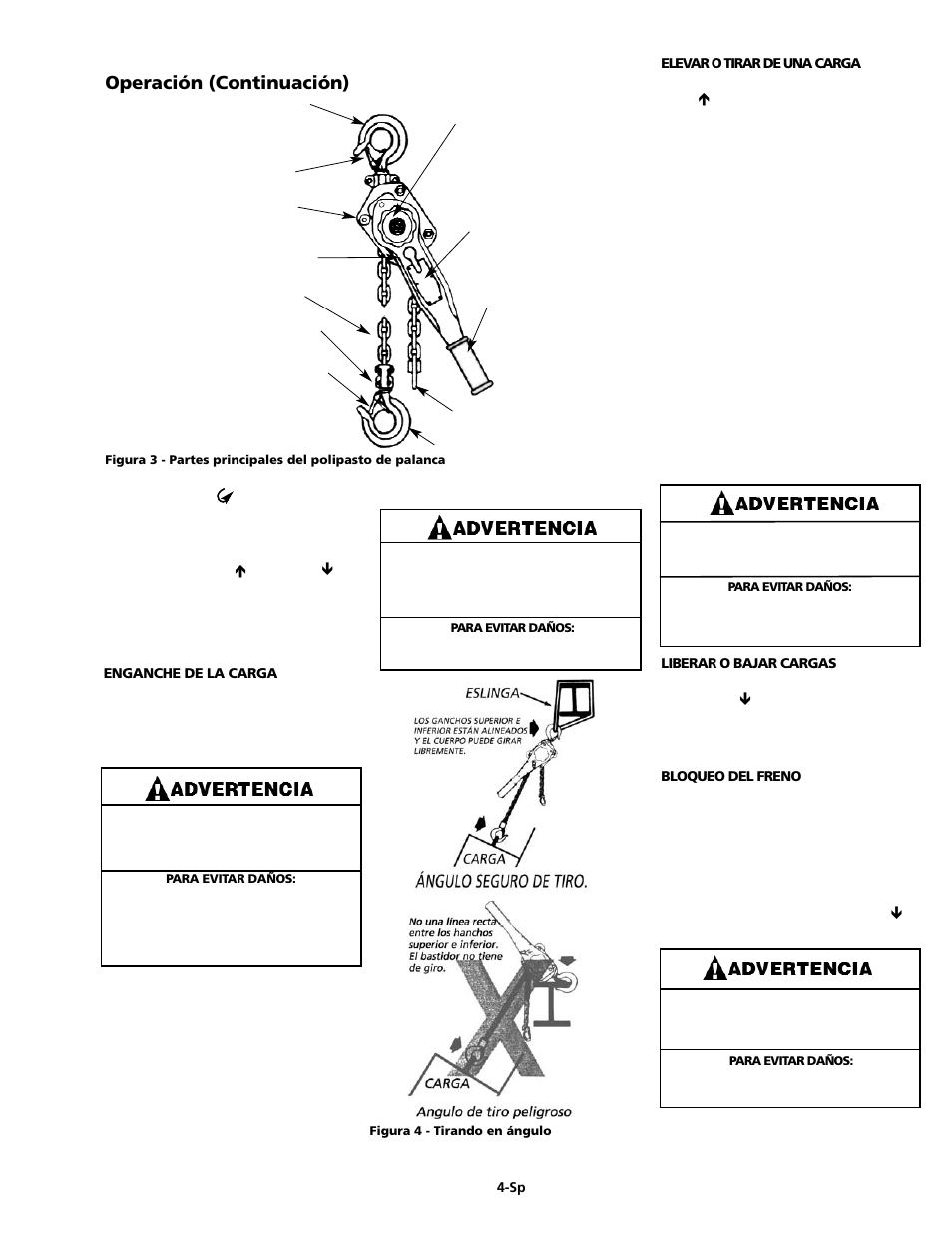 Operación (continuación) | CM-ET Series 653 User Manual | Page 20 / 42