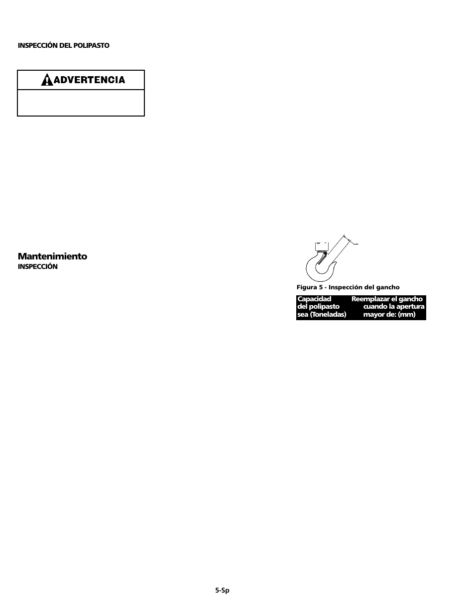 Mantenimiento | CM-ET Series 653 User Manual | Page 21 / 42