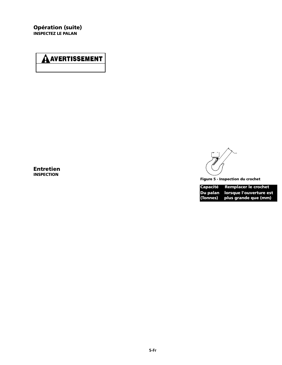 Opération (suite), Entretien | CM-ET Series 653 User Manual | Page 34 / 42