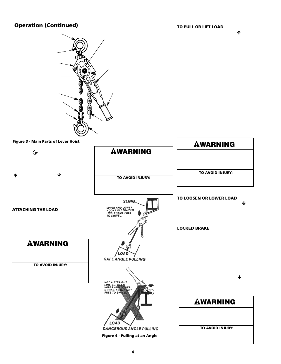Operation (continued) | CM-ET Series 653 User Manual | Page 7 / 42