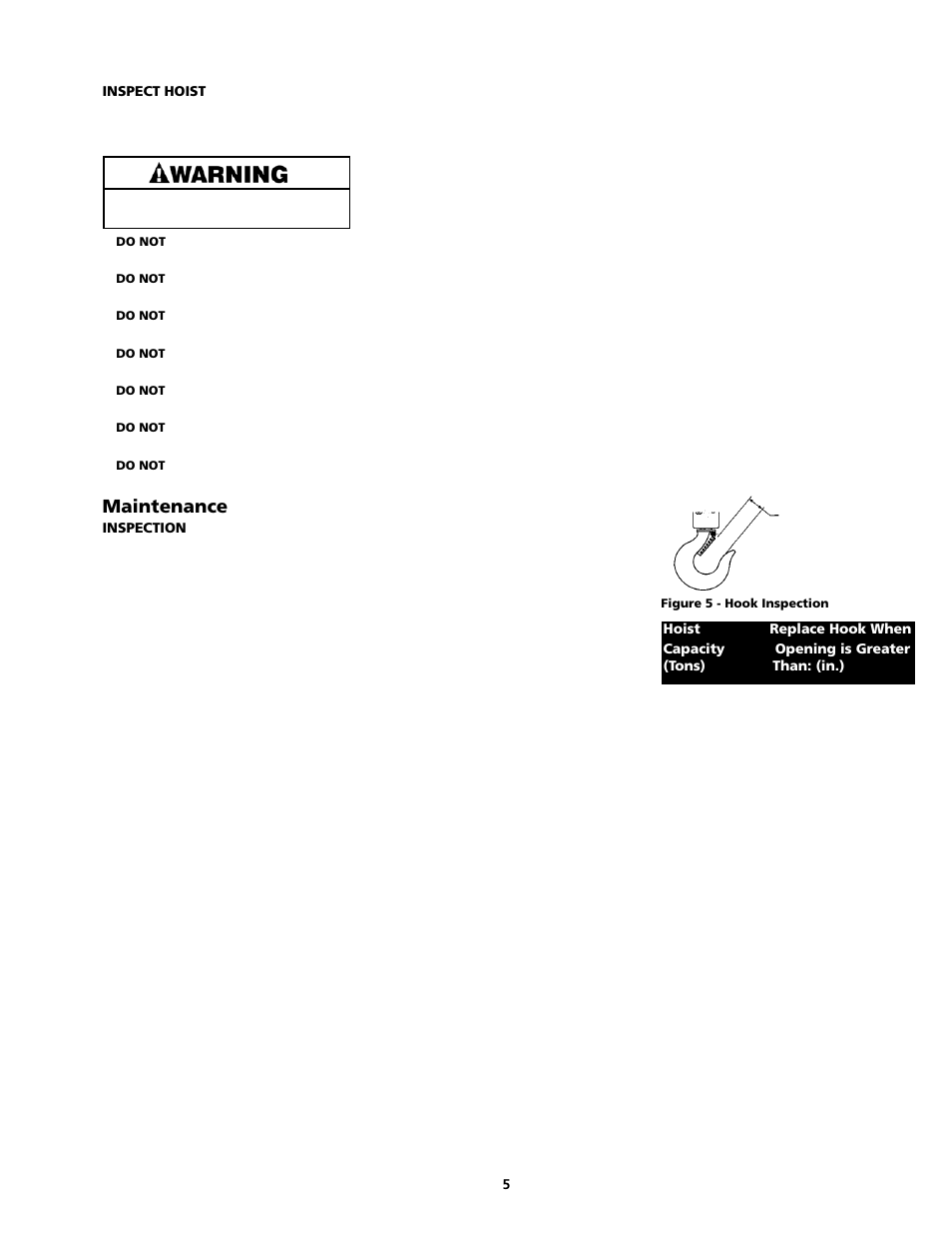 Maintenance | CM-ET Series 653 User Manual | Page 8 / 42