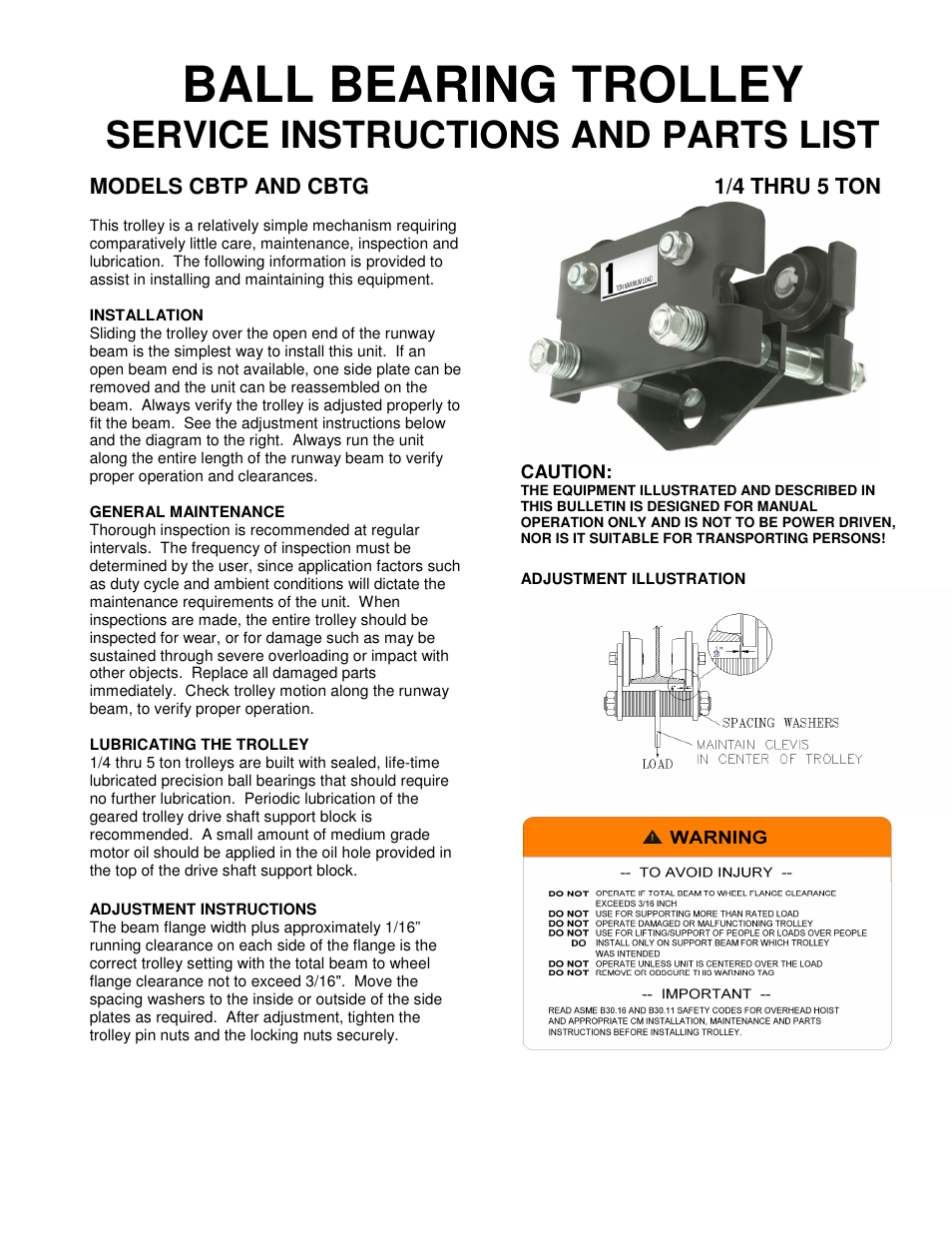 CM-ET Series 632 User Manual | 2 pages