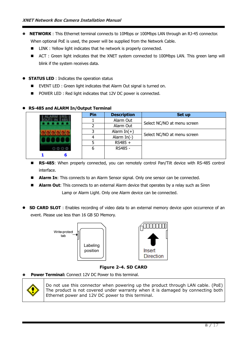 CNB IGC2050F User Manual | Page 8 / 17